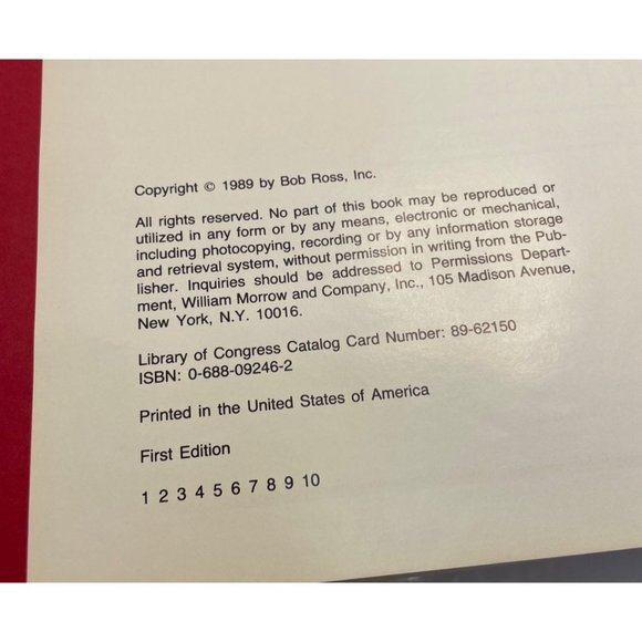 The Joy of Painting with Bob Ross Book - Picture 7 of 7